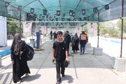 ببینید | تردد روان زائران اربعین حسینی از پایانه مرزی چذابه | یکشنبه ۱۱ مرداد ۱۴۰۵
