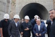 ببینید| بازدید مهندس بازوند، معاون وزیر راه و شهرسازی و مدیرعامل شرکت ساخت و توسعه از بخش‌های اجرایی محور هراز