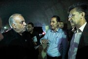 ببینید| بازدید مهندس بازوند، معاون وزیر راه و شهرسازی و مدیرعامل شرکت ساخت و توسعه از بخش‌های اجرایی محور هراز