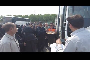 اعزام ۳ هزار و ۱۶۰ زائر اربعین از جنوب کرمان به مرز شلمچه