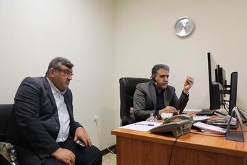 ببینید | گزارش تصویری حضور مدیرکل راه و شهرسازی در مرکز سامانه سامد استانداری خوزستان و پاسخگویی به شهروندان