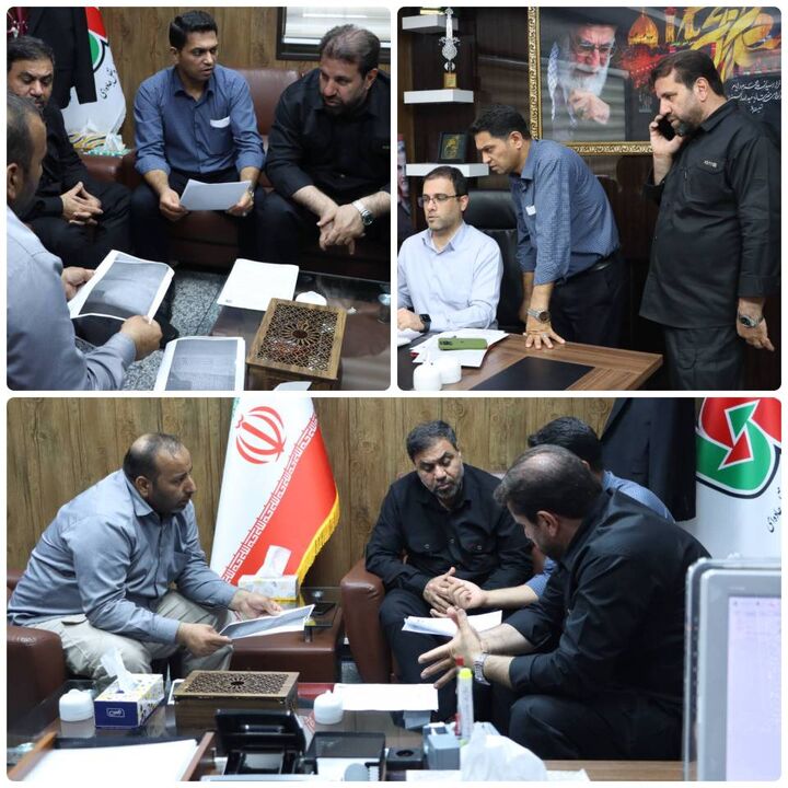 برگزاری کمیسیون ویژه رسیدگی به تخلفات شرکت‌های حمل‌ونقل مسافر در  پایانه مرزی شلمچه