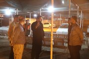 ببینید| حضور شبانه مدیرکل راهداری و حمل‌ونقل جاده‌ای خوزستان به همراه معاون حمل‌ونقل در پایش شبانه پایانه مسافربری برون‌استانی مرز چذابه