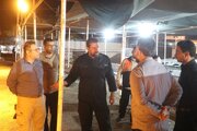 ببینید| حضور شبانه مدیرکل راهداری و حمل‌ونقل جاده‌ای خوزستان به همراه معاون حمل‌ونقل در پایش شبانه پایانه مسافربری برون‌استانی مرز چذابه