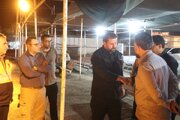 ببینید| حضور شبانه مدیرکل راهداری و حمل‌ونقل جاده‌ای خوزستان به همراه معاون حمل‌ونقل در پایش شبانه پایانه مسافربری برون‌استانی مرز چذابه