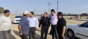 بازدید سرپرست اداره کل راه و شهرسازی استان البرز از کنارگذر خور-عرب آباد و فاز اول قطعه سوم محور اشتهارد-نجم آباد-نظر آباد