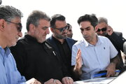 بازدید میدانی مسئولان استان سمنان از روند احداث آزاداره حرم تا حرم