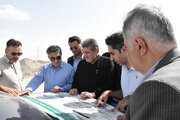 بازدید میدانی مسئولان استان سمنان از روند احداث آزاداره حرم تا حرم