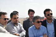 بازدید میدانی مسئولان استان سمنان از روند احداث آزاداره حرم تا حرم