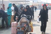 ببینید | تردد روان زائران اربعین حسینی از پایانه مرزی چذابه | دوشنبه ۱۲ مرداد ۱۴۰۵