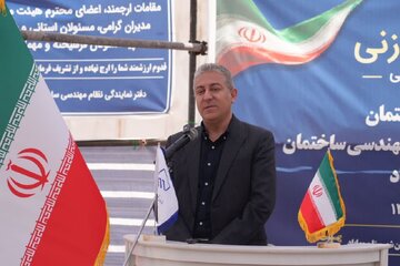 آیین کلنگ زنی ساختمان دفتر سازمان نظام مهندسی ساختمان مهاباد