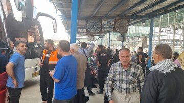 ۶۲ درصد زائران زنجانی به استان بازگشتند