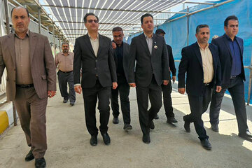 بازدید مشترک مدیران کل بازرسی و راهداری استان کردستان از مرز باشماق