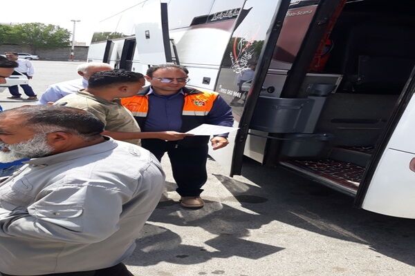 اعزام بیش از ۳ هزار و ۲۰۰ زائر اربعین از جنوب کرمان به مرز شلمچه
