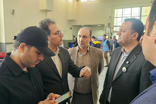 بازدید مشترک مدیران کل بازرسی و راهداری استان کردستان از مرز باشماق