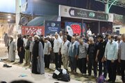 اجرای پویش فرهنگی "چشم به راهیم" با پیام محوری "شیش دونگ برانیم" در پایانه شهید رییسی(برکت)