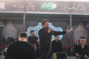 اجرای پویش فرهنگی "چشم به راهیم" با پیام محوری "شیش دونگ برانیم" در پایانه شهید رییسی(برکت)