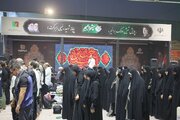 اجرای پویش فرهنگی "چشم به راهیم" با پیام محوری "شیش دونگ برانیم" در پایانه شهید رییسی(برکت)