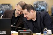 ببینید| نشست مهندس بازوند، مدیرعامل شرکت ساخت و توسعه با سردار ناظر مدیرعامل بنیاد تعاون فراجا، سرمایه‌گذاران آزادراه‌های قم–راهجرد و راهجرد–اراک