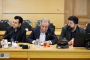 ببینید| نشست مهندس بازوند، مدیرعامل شرکت ساخت و توسعه با سردار ناظر مدیرعامل بنیاد تعاون فراجا، سرمایه‌گذاران آزادراه‌های قم–راهجرد و راهجرد–اراک