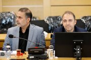 ببینید| نشست مهندس بازوند، مدیرعامل شرکت ساخت و توسعه با سردار ناظر مدیرعامل بنیاد تعاون فراجا، سرمایه‌گذاران آزادراه‌های قم–راهجرد و راهجرد–اراک