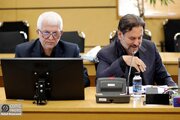 ببینید| نشست مهندس بازوند، مدیرعامل شرکت ساخت و توسعه با سردار ناظر مدیرعامل بنیاد تعاون فراجا، سرمایه‌گذاران آزادراه‌های قم–راهجرد و راهجرد–اراک
