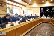 ببینید| نشست مهندس بازوند، مدیرعامل شرکت ساخت و توسعه با سردار ناظر مدیرعامل بنیاد تعاون فراجا، سرمایه‌گذاران آزادراه‌های قم–راهجرد و راهجرد–اراک