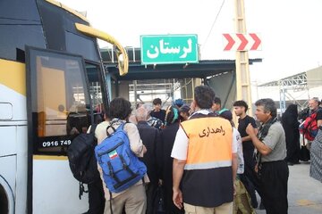 جابجایی زائران