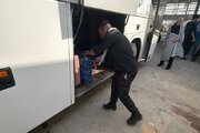 ببینید|بازگشت زائران اربعین حسینی از پايانه مرزی مهران به استان البرز