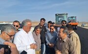 ببینید| بازدید استاندار، معاون عمرانی و مدیر کل راه و شهرسازی سیستان و بلوچستان از روند اجرای بزرگراه زاهدان–خاش