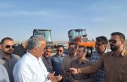 ببینید| بازدید استاندار، معاون عمرانی و مدیر کل راه و شهرسازی سیستان و بلوچستان از روند اجرای بزرگراه زاهدان–خاش