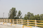 ببینید | با حضور مدیرکل راه و شهرسازی خوزستان و نماینده اهواز آخرین وضعیت پل عنافچه بررسی شد