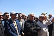ببینید| گزارش تصویری آغاز عملیات ریل‌گذاری اتصال راه‌آهن سبزوار به شبکه ریلی کشور