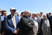 ببینید| گزارش تصویری آغاز عملیات ریل‌گذاری اتصال راه‌آهن سبزوار به شبکه ریلی کشور