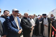ببینید| گزارش تصویری آغاز عملیات ریل‌گذاری اتصال راه‌آهن سبزوار به شبکه ریلی کشور