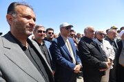 ببینید| گزارش تصویری آغاز عملیات ریل‌گذاری اتصال راه‌آهن سبزوار به شبکه ریلی کشور