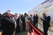 ببینید| گزارش تصویری آغاز عملیات ریل‌گذاری اتصال راه‌آهن سبزوار به شبکه ریلی کشور