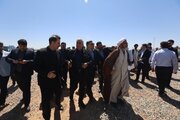 ببینید| گزارش تصویری آغاز عملیات ریل‌گذاری اتصال راه‌آهن سبزوار به شبکه ریلی کشور