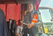 تداوم خدمت‌رسانی راهداران خراسان جنوبی به زائران اربعین حسینی(ع) در مرز مهران