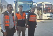 تداوم خدمت‌رسانی راهداران خراسان جنوبی به زائران اربعین حسینی(ع) در مرز مهران