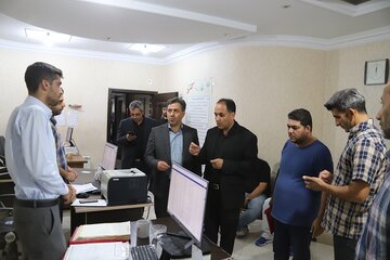 ببینید | بازدید مدیرکل راه و شهرسازی استان البرز از واحدهای اداره کل