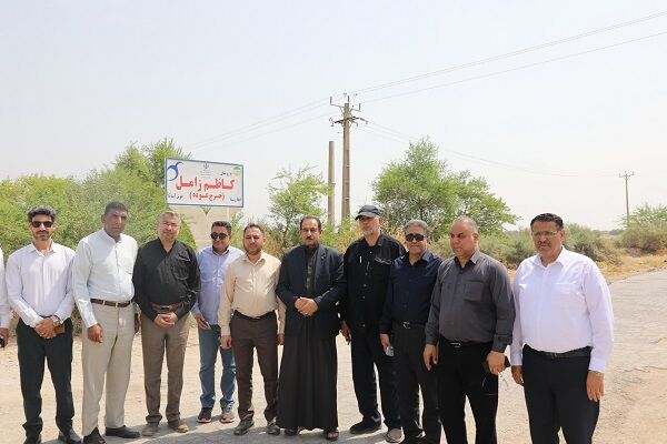 بازدید نماینده اهواز و مدیرکل راه و شهرسازی از پروژه راهسازی حمیدیه، کارون و اهواز