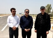 ببینید| بازدید سید محسن موسوی زاده نماینده اهواز و روح اله عمادی مدیر کل راه و شهرسازی به همره اسماعیلی زاده فرماندار از پروژه ساختمان فرمانداری باوی