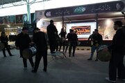 اجرای پویش فرهنگی «چشم به راهیم» با پیام محوری «شیش‌دونگ برانیم» در پایانه شهید رئیسی (برکت)
