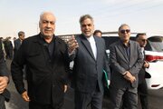 ببینید| بازدید مهندس بازوند،مدیرعامل شرکت ساخت و توسعه زیربناهای حمل و نقل کشور از محورهای خلعت آباد - کبودر آهنگ و کبودر آهنگ-سوباشی در استان همدان