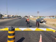 ببینید | اجرای عملیات آشکارسازی سرعت‌کاه در محور قزوین–همدان محدوده تاکستان با هدف ارتقای ایمنی و آماده‌سازی مسیر برای تردد زائران اربعین حسینی توسط راهداران تاکستان در استان قزوین
