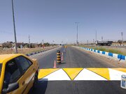 ببینید | آشکارسازی سرعتکاه در محور قزوین - همدان شهر نرجه توسط راهداران تاکستان در استان قزوین