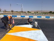 ببینید | آشکارسازی سرعتکاه در محور قزوین - همدان شهر نرجه توسط راهداران تاکستان در استان قزوین