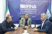ببینید | بازدید مدیرکل راه و شهرسازی خوزستان از خبر گزاری ایرنا خوزستان به مناسبت روز خبرنگار