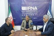 ببینید | بازدید مدیرکل راه و شهرسازی خوزستان از خبر گزاری ایرنا خوزستان به مناسبت روز خبرنگار
